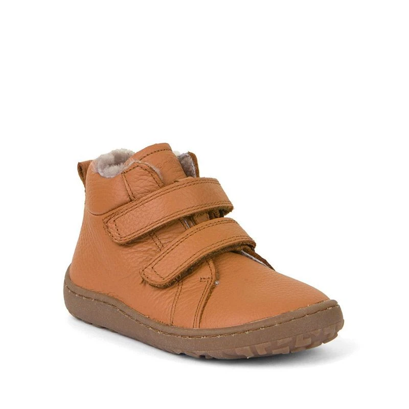 Froddo Barefoot Sheepskin Lined Boots Cognac 2 Froddo Barefoot Sheepskin Lined Boots Cognac - Image 2
