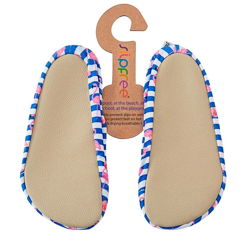 Slipfree Kids Stripe Pool Shoes 2 Slipfree Kids Stripe Pool Shoes - Image 2