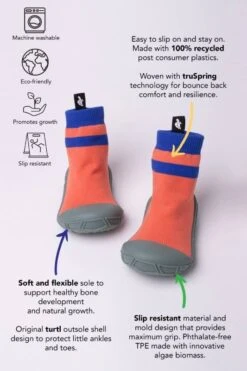 Turtl Socks In A Shell Coral -Fashion shoes socksinashell coral 2 1