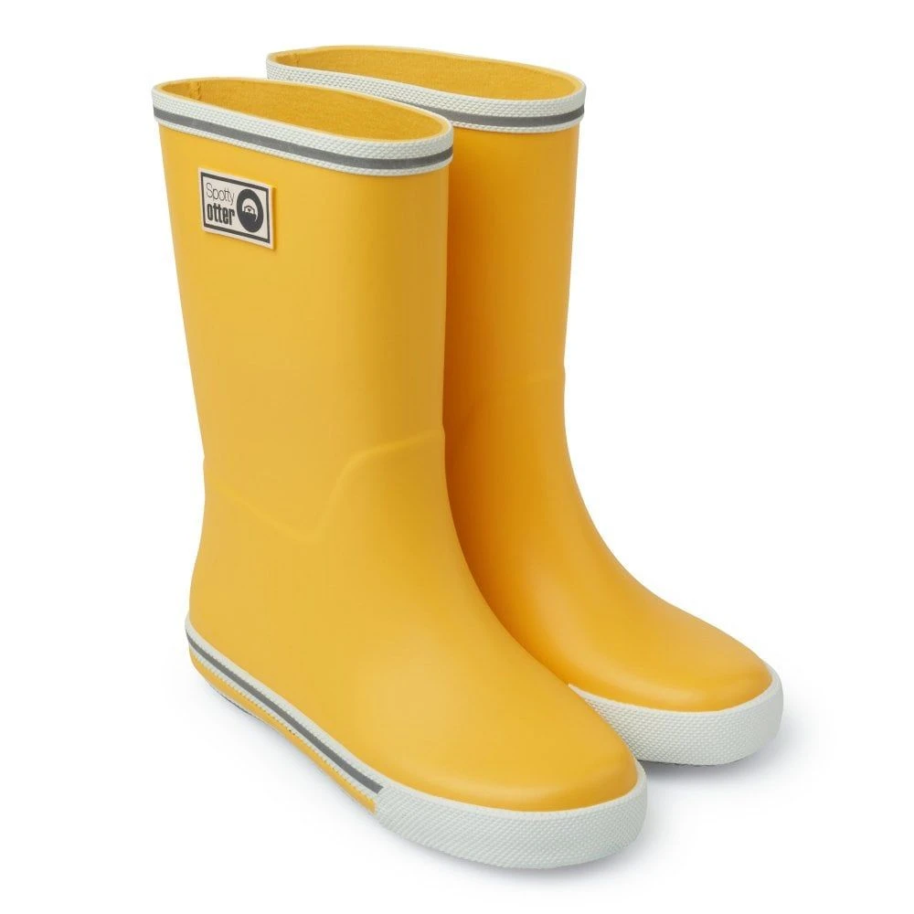 Spotty Otter Forest Ranger Wellies Yellow 1 Spotty Otter Forest Ranger Wellies Yellow