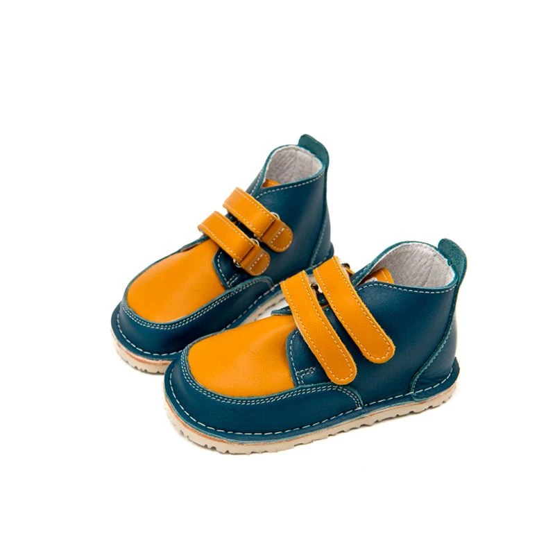 Zeazoo Kids Fox Boots Blue Camel 3 Zeazoo Kids Fox Boots Blue Camel - Image 3