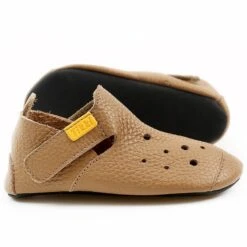 Tikki Kids Ziggy Shoes Ecru Leather 6 Tikki Kids Ziggy Shoes Ecru Leather -Fashion shoes ziggyleathercaramel3
