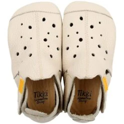 Tikki Kids Ziggy Shoes Cream Leather