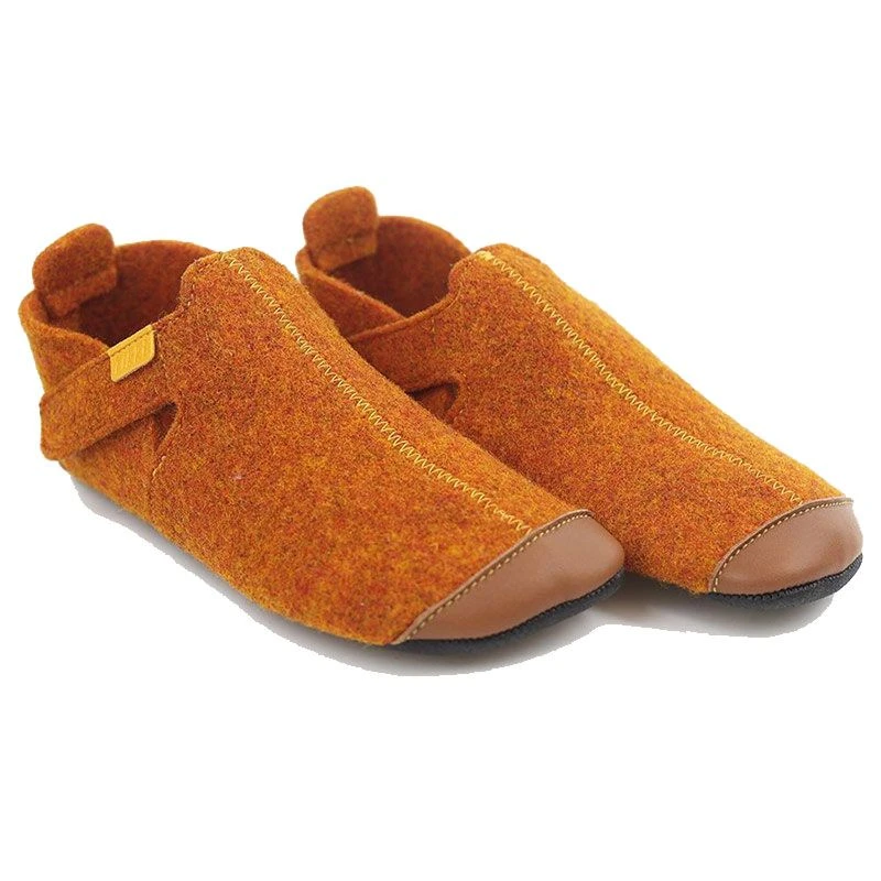 Tikki Kids Ziggy Wool Shoes Gingerbread 1 Tikki Kids Ziggy Wool Shoes Gingerbread