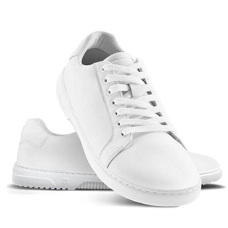 Be Lenka Adults Barebarics Leather Zoom Sneakers All White 2 Be Lenka Adults Barebarics Leather Zoom Sneakers All White - Image 2