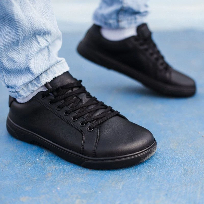 Be Lenka Adults Barebarics Leather Zoom Sneakers All Black 6 Be Lenka Adults Barebarics Leather Zoom Sneakers All Black - Image 6